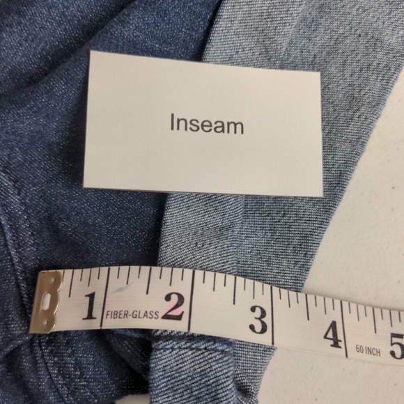 American Eagle Curvy Super Hi Rise Shortie Jean Shorts Women 6 Stretch Cuff Mom - Picture 6 of 10